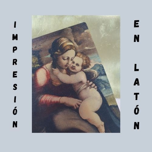 Impresión en latón