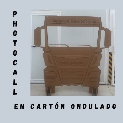Photocall camión